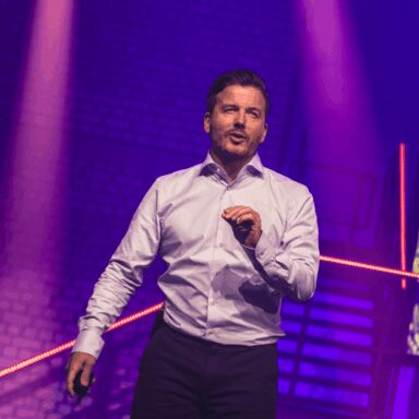 Jarno Duursma op het Noord-Lenck-congres in juni 2026 in Groningen.
