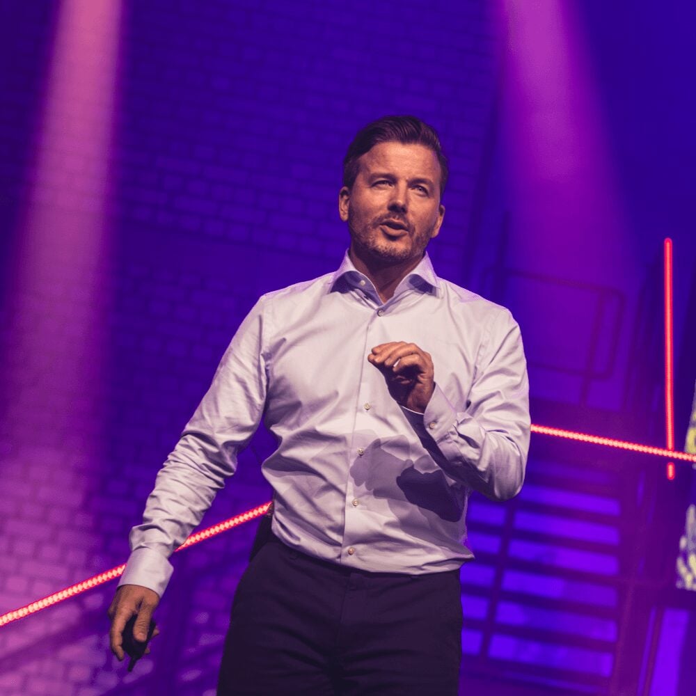 Jarno Duursma op het Noord-Lenck-congres in juni 2026 in Groningen.